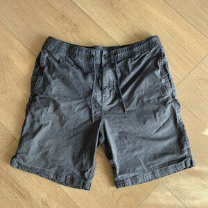 prAna faded dark navy blue shorts